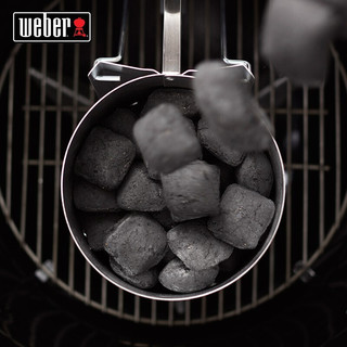 Weber 威焙 天然有机制炭易燃耐烤持久低烟烧烤工具  烧烤碳果木炭 5KG烧烤炭