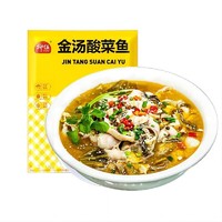 LIUWU 柳伍 金汤酸菜鱼黑鱼片430g*3袋