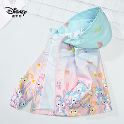 Disney 迪士尼 女童外套儿童冲锋衣新款防风衣春装春秋洋气中大童女孩上衣