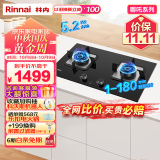 Rinnai 林内 [哪吒系列]家用台嵌两用可调节底盘 5.2kW双眼