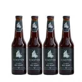 Einstök 维京 6%vol 烘烤波特啤酒 330ml*4瓶 冰岛进口 送2个酒杯＋小斧子开瓶器