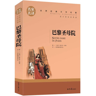 巴黎圣母院 中小学生课外阅读书籍世界经典文学名著青少年儿童读物故事书名家名译原汁原味读原著