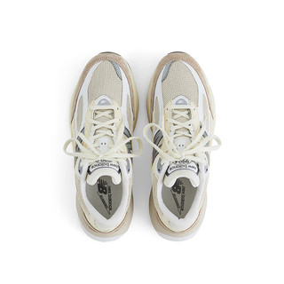 NEW BALANCE NB23男鞋女鞋990V6系列美产复古百搭休闲运动鞋 米白色/卡其色 M990SS6 43(脚长27.5cm)