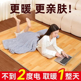 YUZHAOLIN 俞兆林 韩国碳晶地暖垫石墨烯地热垫发热电热地毯客厅取暖脚垫家用
