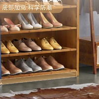 ANERYA 安尔雅 鞋柜门口家用大鞋架子多功能收纳储物柜入户玄关柜 5层70cm