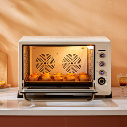 PETRUS 柏翠 K85pro商用大容量电烤箱家用平风炉二合一体烘焙私房80升