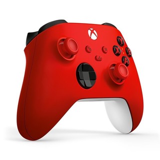 微软（Microsoft） Xbox手柄 Series x无线控制器蓝牙游戏PC电脑支持steam Xbox Series手柄 锦鲤红+PC连接线
