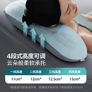 PHILIPS 飞利浦 颈椎按摩器热敷颈部按摩睡眠枕 3501N