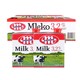 MLEKOVITA 妙可 波兰进口成人中老年全脂高钙纯牛奶1L*12盒整箱