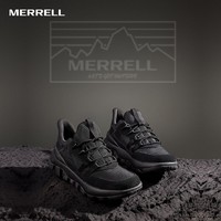 MERRELL 迈乐 户外复古休闲鞋男ATB低帮增高防滑耐磨减震休闲男鞋J002969 J002813 黑色