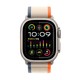 Apple 苹果 Watch Ultra2 2023新款 橙配米色 野径回环式表带M/L 官方标配