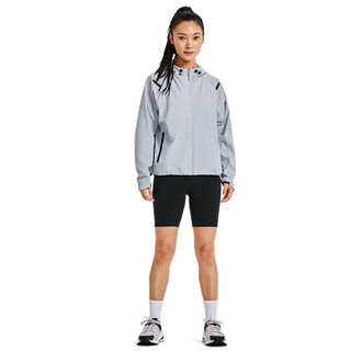 安德玛（UNDERARMOUR）Unstoppable女子连帽训练运动夹克1379765 灰色011 XXL