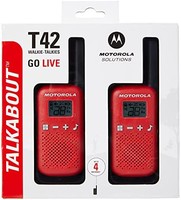 Motorola 摩托罗拉 Talkabout T42 PMR 收音机2 件套红色