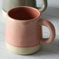 日本进口陶瓷彩色冰裂纹马克杯茶杯牛奶杯早餐杯杯子