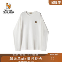 William fox&sons; 新疆双面棉长袖T恤 WF331101