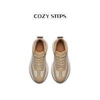 COZY STEPS 可至秋季新款休闲鞋男女同款厚底舒适圆头运动鞋7160