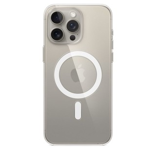Apple 苹果 MagSafe透明保护壳适用iPhone 15 Pro Max磁吸手机壳