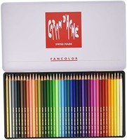 CARAN D'ACHE 凯兰帝 Caran d'Ache Fancolor 彩色铅笔，40 种颜色