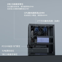 ASRock 华擎 DESKMIX H610 小型图形工作站 黑色（机箱+电源+主板）