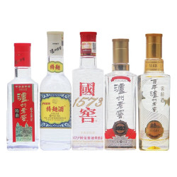 泸州老窖 国窖/1952/60版特曲/窖龄60/特曲 52度100ml*5瓶 100ml*5瓶