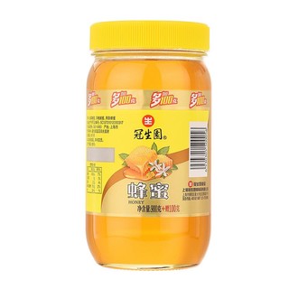 GSY 冠生园 Plus会员：冠生园蜂蜜900g+100g装*2瓶组合(1kg/瓶)玻璃瓶装蜂蜜大桶量贩装早餐牛奶麦片伴侣下午茶