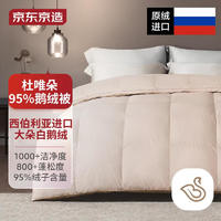 京东京造 Duvet D'oie杜唯朵羽绒被 1500g 2.2*2.4m