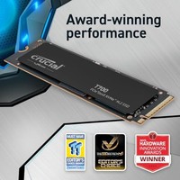 BALLISTIX 铂胜 Crucial T700 4TB Gen5 NVMe M.2 SSD - 高达 12,400 MB/s