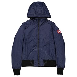 CANADA GOOSE 加拿大鹅 女士大西洋蓝 Dore 羽绒连帽衫