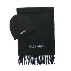 Calvin Klein 卡尔文·克莱 男士羊毛无檐帽&围巾K50K507552男款