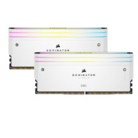 统治者系列 CMP统治者泰坦 DDR5 6000MHz RGB 台式机内存 灯条 白色 32GB 16GBx2