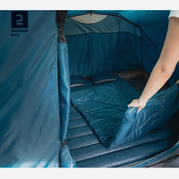 DECATHLON 迪卡侬 睡袋0°-10°大人户外露营加厚保暖成人棉午休隔脏QUNC 5-10℃-墨绿色