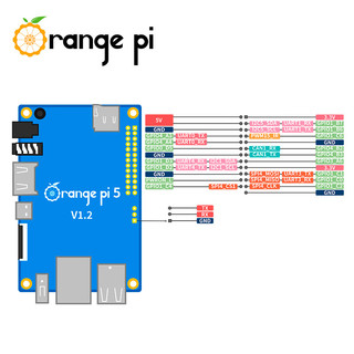 香橙派Orange Pi5瑞芯微RK3588S 8核NPU 4G/8G/16G/32G内存可选开发板 PI5 (8G)单独主板
