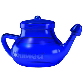 NeilMed NasaFlo 洗鼻器 成人鼻腔冲洗器洗鼻壶生理盐水洗鼻（洗鼻器240ml+2.08g*60包洗鼻盐）