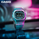 CASIO 卡西欧 G-SHOCK「次元时代」主题DW-B5600G 时尚渐变色运动防水防震手表 DW-B5600G-2PR