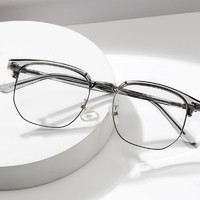Orée mikibobo近视眼镜定制防蓝光眼镜可配度数散光素颜男女同款