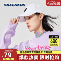 SKECHERS 斯凯奇 时代少年团同款鸭舌帽 L319U045 均码