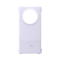 HUAWEI 华为 Mate 60 Pro  Mate 60 Pro+ 素皮磁吸保护壳手机壳保护套 华为原装 紫色