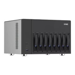 U-NAS 萬由電子 HS-820 八盤位NAS網絡存儲（N5105、4GB）