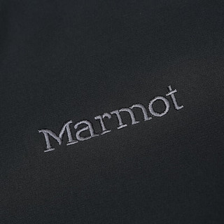 土拨鼠（Marmot）秋冬男M3软壳上衣户外保暖耐磨防风外套夹克 曜石黑 001 L 欧码偏大