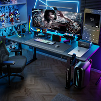 X-WIN 乘胜 双电机升降电竞桌 黑色 140*70cm