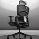 PLUS会员：HBADA 黑白调 E1 双背人体工学椅 耀黑（3D扶手+2D头枕）