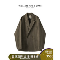 William fox&sons 麂皮绒休闲西装 WF132630-1