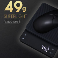 DeLUX 多彩 M800ultra游戏鼠标有线无线2.4G蓝牙三模PAW3395轻量化鼠标4K