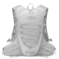 鹰图（OUTDOOR INOXTO）越野跑步背包男女超轻户外徒步登山越野水袋包防水骑行双肩包12L 灰色（仅背包）