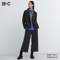 UNIQLO 优衣库 女装UNIQLO : C绒面针织七分裤通勤461101