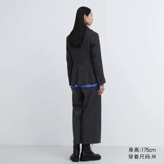 UNIQLO 优衣库 女装UNIQLO : C绒面针织七分裤通勤461101