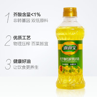 道道全 低芥酸压榨菜籽油400ml