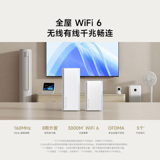 Xiaomi 小米 自营产品 Xiaomi 小米 全屋路由器子母装（1母1子）