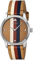 GUCCI 古驰 G Timeless系列 手表 棕色 YA1264078