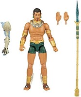 MARVEL 漫威 传奇系列黑豹 Wakanda Forever Namor 6 英寸 MCU 可动人偶玩具，3 个配件，1 个拼砌模型零件